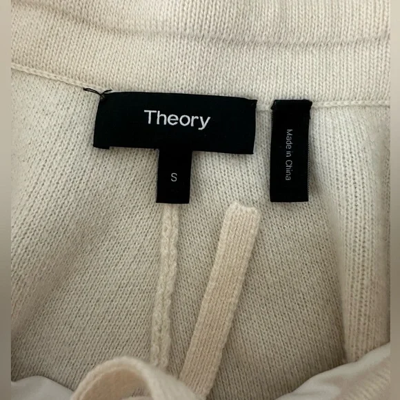 Theory men’s wool and cashmere joggers and hoodie set - Picture 6 of 9
